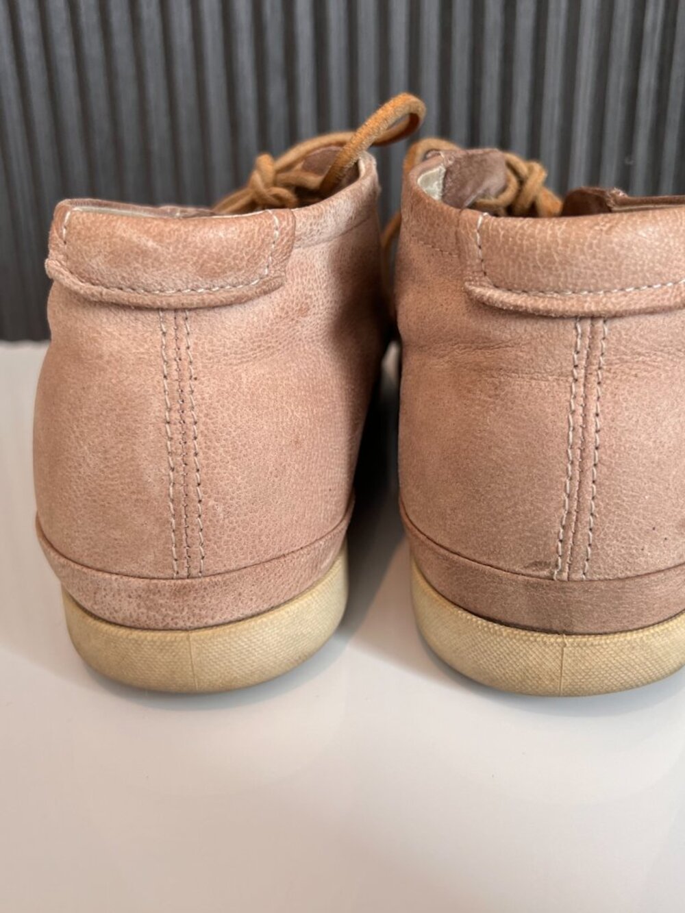 Ecco suede laceup casual shoes size 39 - Picture 3 of 7